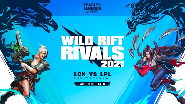 오는 11일부터 14일까지 '2021 와일드 리프트 라이벌즈 LCK VS LPL 인비테이셔널'이 열린다. /라이엇게임즈 제공