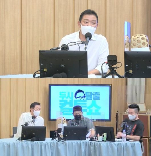 [서울=뉴시스] SBS 파워FM '두시탈출 컬투쇼' 출연한 허재 (사진=SBS 보이는 라디오 제공).2021.08.10.photo@newsis.com