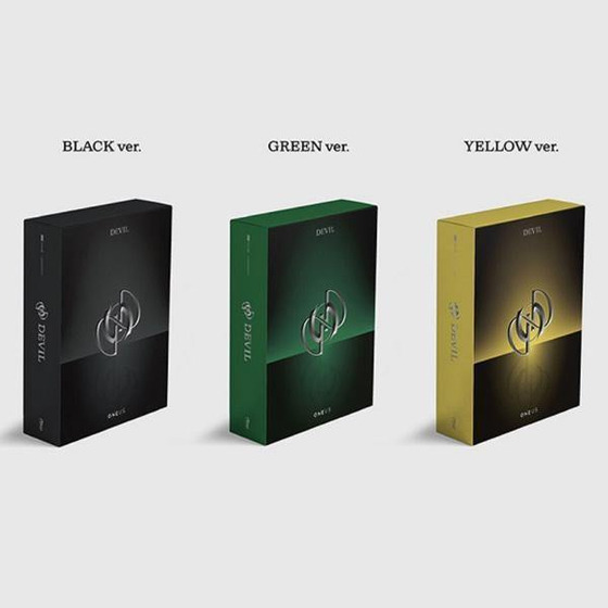 Boy band Oneus's album "Devil" (2021) was released in three different versions. [SCREEN CAPTURE]