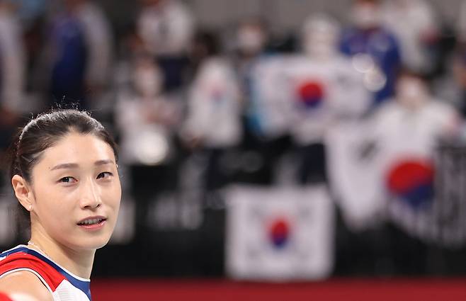 국가대표 은퇴를 선언한 김연경 [연합]