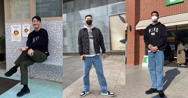 우상혁 선수 평소 사복. "옷을 잘 입는다"는 평과 함께 '패셔니스타'로도 불리고 있다. 사진 우상혁 인스타그램
