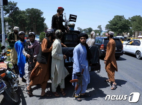 탈레반 전투 요원들. © 로이터=뉴스1