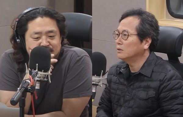 (왼쪽부터) 방송인 김어준씨, 맛칼럼니스트 황교익씨/TBS라디오 '김어준의 뉴스공장'