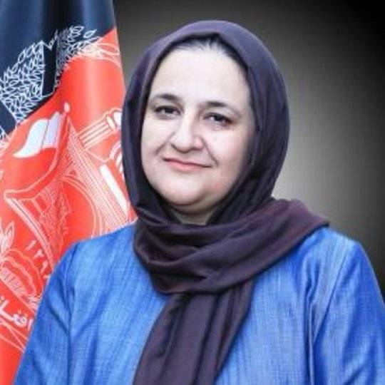 아프가니스탄 랑기나 하미디 교육부 장관. 트위터 캡처