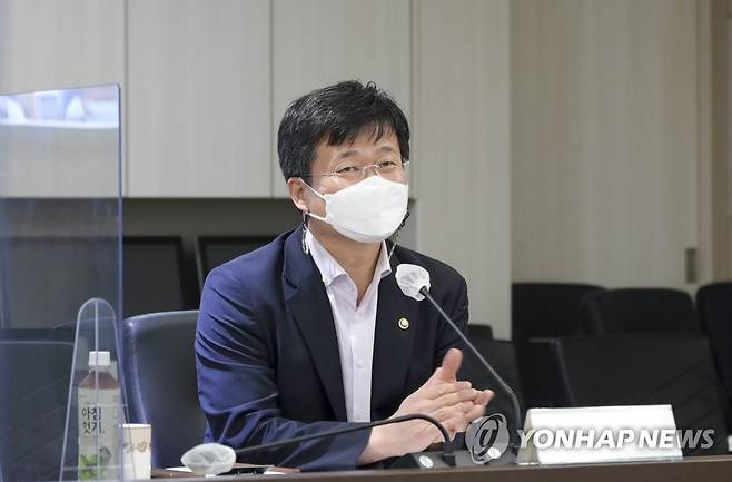 인사말 하는 강은호 방위사업청장 [연합뉴스 자료사진]