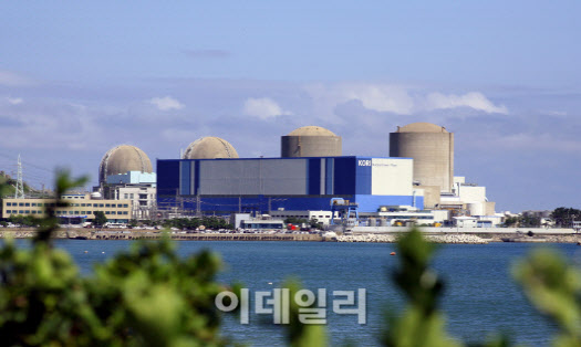 고리 원자력발전소 1~4호기 전경. (사진=한국수력원자력)