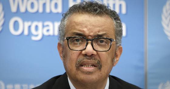테드로스 아드하놈 게브레예수스 세계보건기구(WHO) 사무총장. AP=연합뉴스