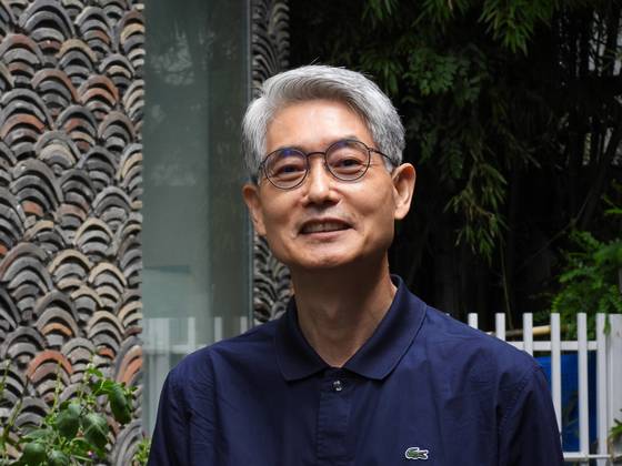 '환경외교' 책을 낸 김찬우 전 외교부 기후변화 대사. 강찬수 기자