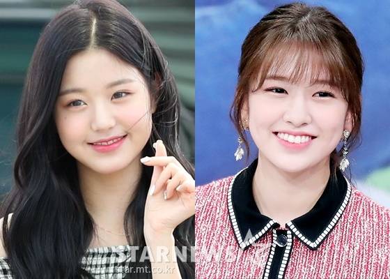 장원영과 안유진 /사진=스타뉴스