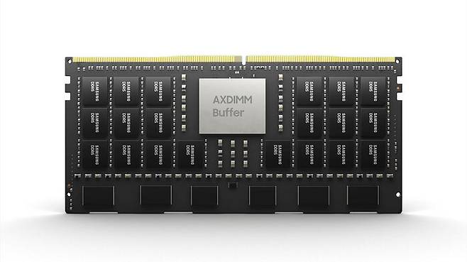 삼성전자의 인공지능 탑재 메모리 제품 AXDIMM(Acceleration DIMM)