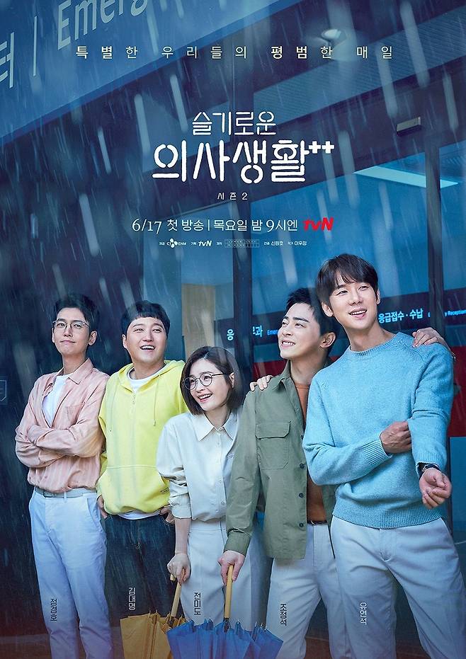 tvN '슬기로운 의사생활 시즌2' 포스터/사진=tvN