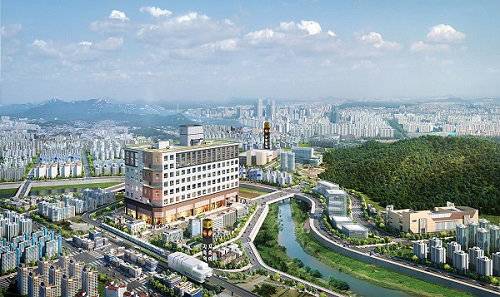 ‘라코드 오피스텔’ 원경 조감도