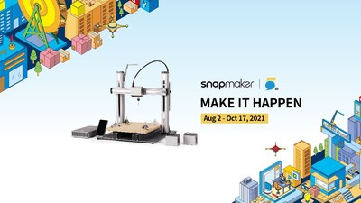 Snapmaker 5th-anniversary: Make It Happen (PRNewsfoto/Shenzhen Snapmaker Technologies Co., Ltd.)