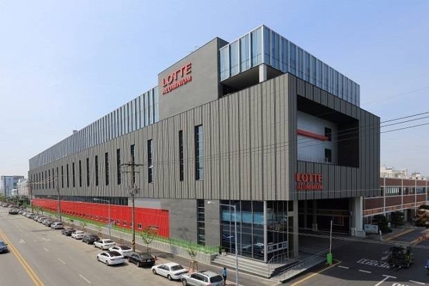 롯데알미늄 안산 공장. / 사진제공=롯데알미늄