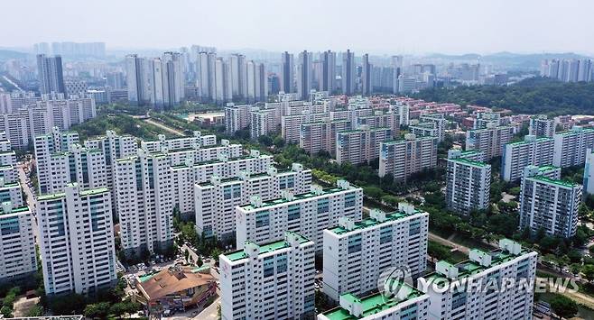 경기도 안산시 상록구 일대 아파트 단지 모습 [연합뉴스 자료사진]