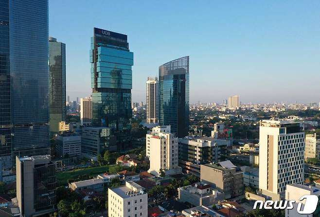 인도네시아 수도 자카르타 시내 전경 /AFP=뉴스1