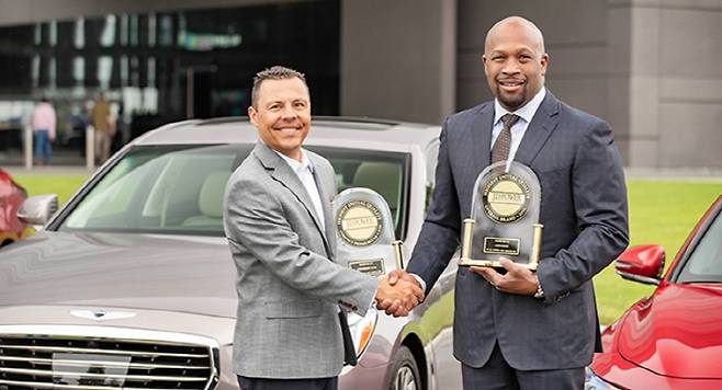 제네시스는 2019년 제이디파워 신차품질조사에서 1위를 차지했다. [사진 출처=제네시스]