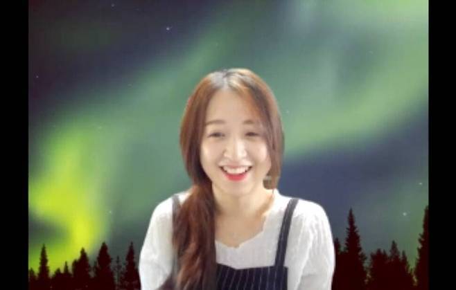 지난 3일 <한겨레>와 줌 화상 인터뷰를 하고 있는 이미준 지그재그 프로젝트 매니저. 줌 화면 갈무리