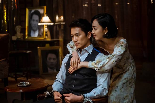 지성, 김민정 /사진제공=tvN