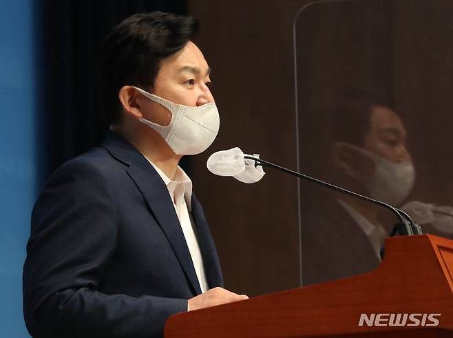 일자리정책 발표하는 원희룡 전 지사