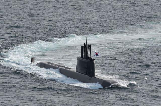 국내 기술로 독자 설계ㆍ건조된 해군의 첫 번째 3,000톤급 잠수함인 도산안창호함. 해군 제공