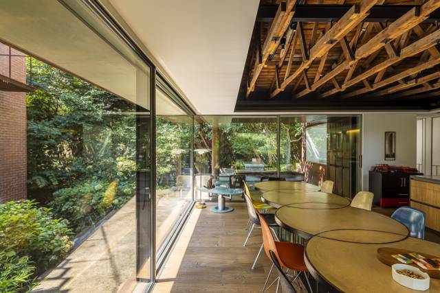 건축가 최욱의 자택인 부암동 '축대가 있는 집' /사진제공=서울디자인재단