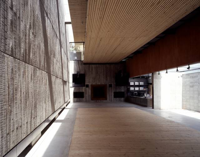 조병수가 설계한 파주 헤이리의 음악감상실 '카메라타'. 음악을 ‘듣는’ 행위에 초점을 맞췄기에 시각적 자극은 최소화했다. /사진 제공=서울디자인재단