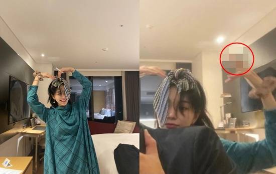 권민아가 호텔 객실 내 흡연 논란이 일자 해명했다. 사진｜권민아 SNS