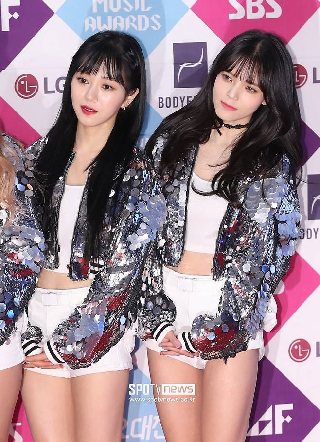 ▲ 권민아(왼쪽), 지민. ⓒ곽혜미 기자
