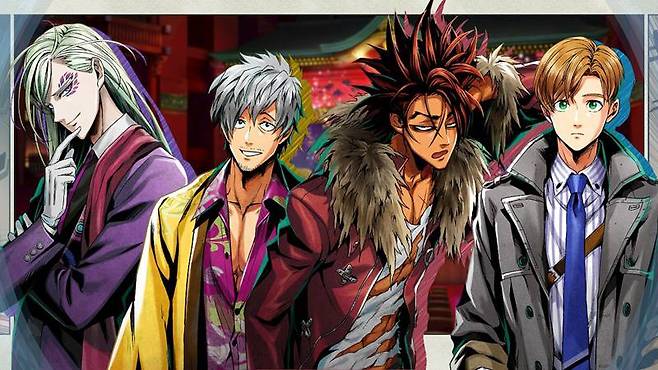 각기 다른 매력을 가진 네 명의 주인공