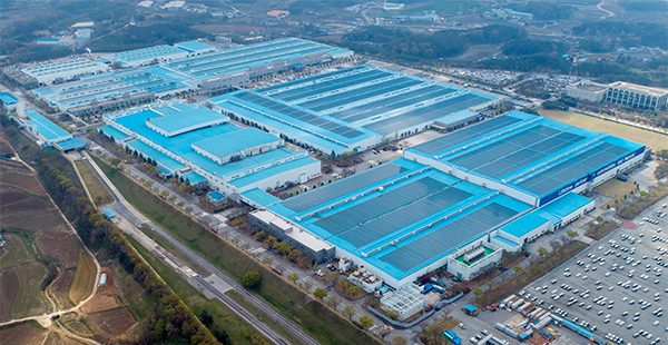 Hyundai Motor"s Asan plant. [Photo by Yonhap]
