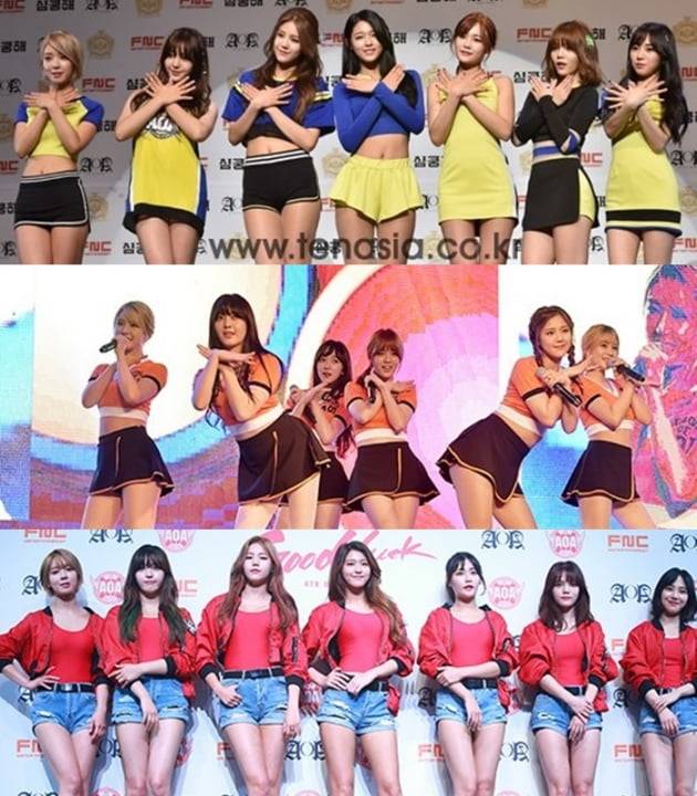 그룹 AOA / 사진=텐아시아DB