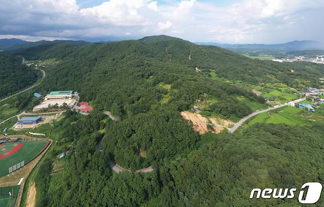 전북 순창군의 공설추모공원 조성 예정지.(순창군 제공)2021.9.10/© 뉴스1