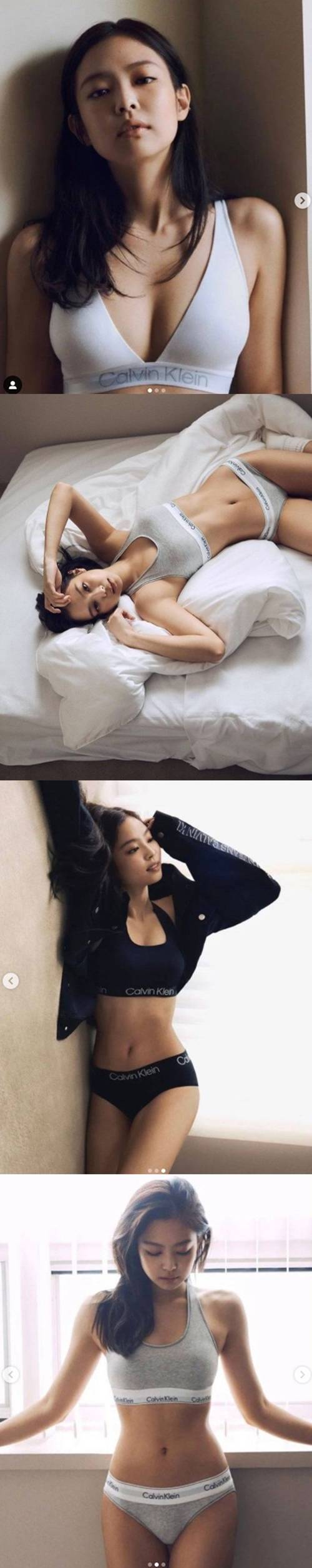 블랙핑크 제니가 고혹적 자태를 뽐냈다. 사진=블랙핑크 공식 SNS