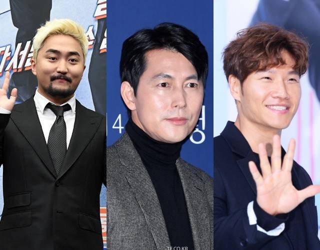 유병재 정우성 김종국(왼쪽부터 차례대로)이 각각 다른 기부 소식으로 선한 영향력을 행사했다. /더팩트 DB