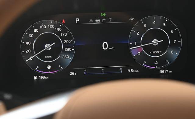 기아 K9 3.3T 4x 자유로 연비