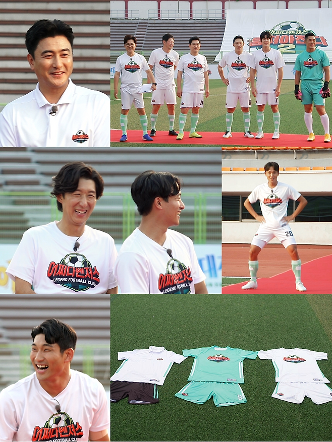 ‘뭉쳐야 찬다2’ 공식 출범식을 연다.사진=JTBC 제공