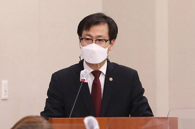 여한구 산업통상자원부 통상교섭본부장. 국회 제공