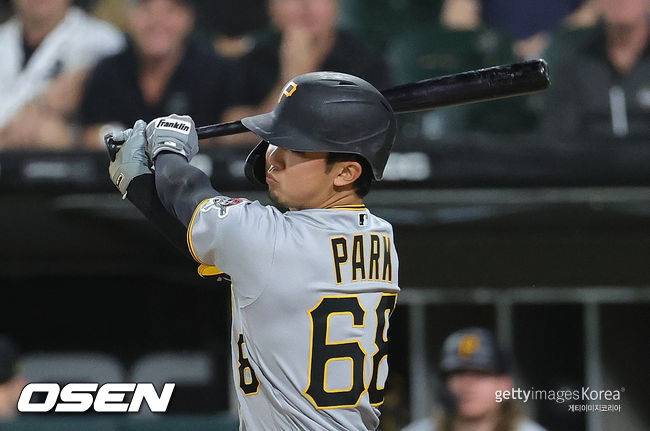 [사진] 피츠버그 파이어리츠 박효준. ⓒGettyimages(무단전재 및 재배포 금지)