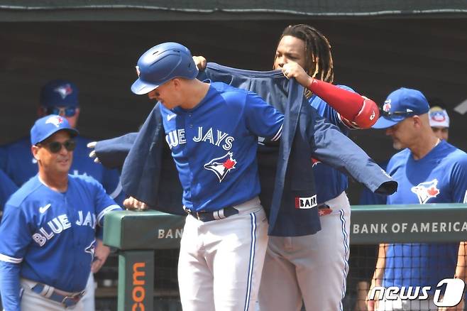 토론토 블루제이스가 MLB 파워랭킹 7위로 도약했다.© AFP=뉴스1