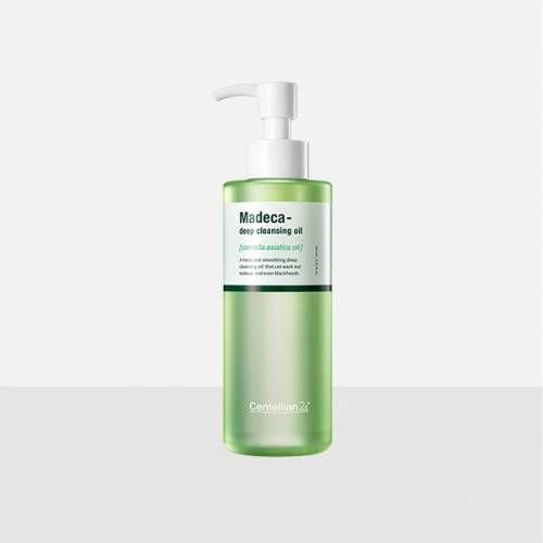 센텔리안24 마데카 병풀 딥 클렌징 오일 - 브랜드의 다른 마데카 라인 제품들에도 함유된 핵심 성분 TECA가 민감한 피부, 자극 받은 피부를 진정시키는 효과도 있다. 해바라기씨 오일이 주 오일. 200mL 2만1천원.