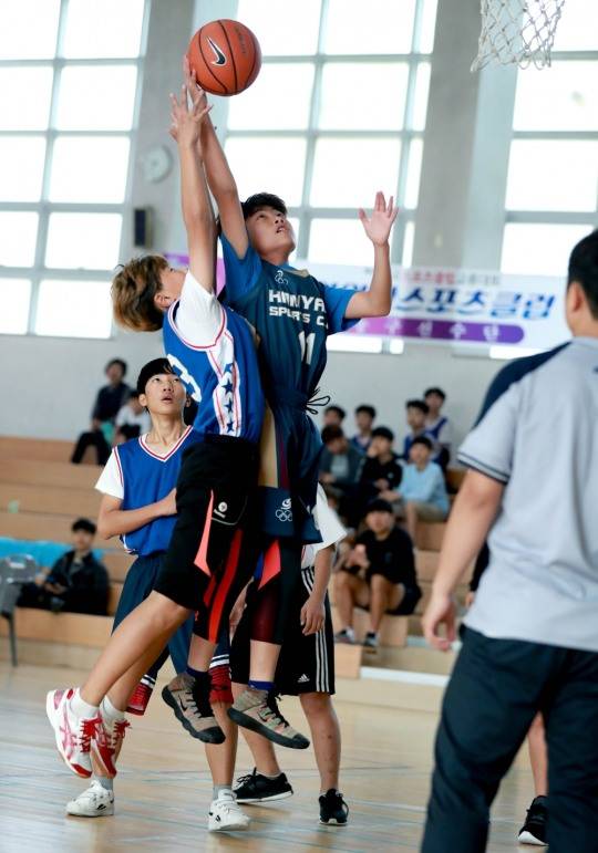 2019년에 열린 제4회 전국스포츠클럽교류대회 농구 경기 모습[대한체육회 제공]