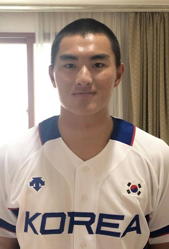 한화 이글스가 전체 1순위로 지명한 세광고 투수 박준영 [한화 이글스 제공]