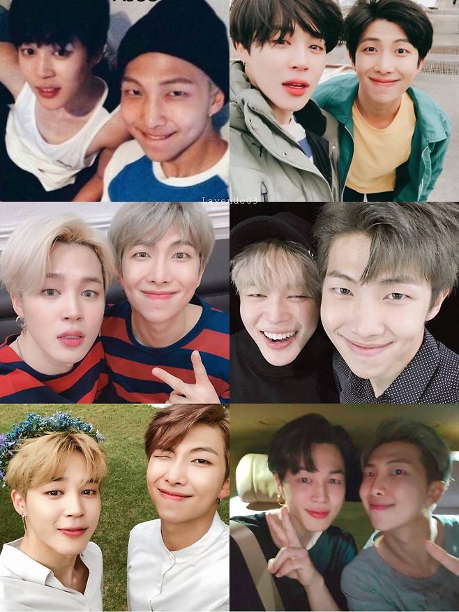 방탄소년단 지민과 RM(BTS JIMIN&RM)