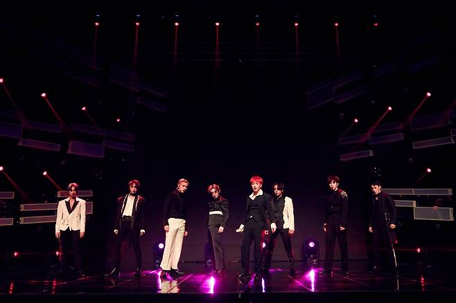 '데자뷰' 무대 선보이는 보이그룹 에이티즈 [KQ엔터테인먼트 제공. 재판매 및 DB 금지]