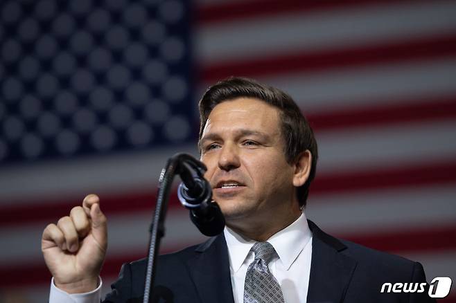 론 드샌티스 플로리다주 주지사.© News1