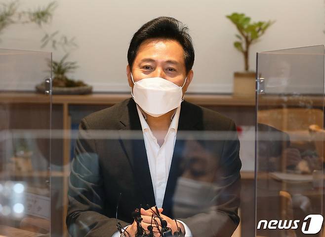 오세훈 서울시장. 2021.6.22/뉴스1 © News1 오대일 기자