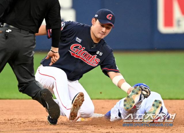 롯데 자이언츠 김민수. 스포츠조선DB