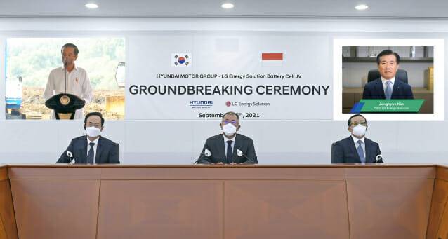 현대차그룹-LG엔솔, 인도네시아 배터리셀 합작공장 착공 (사진=현대차그룹)
