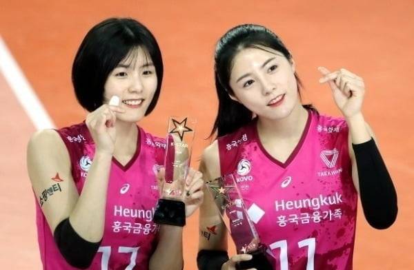 이재영(왼쪽)과 이다영 자매. /사진=연합뉴스